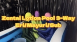 Zentai Lotion Pool 3-Way Clip (42mins)